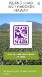Mobile Screenshot of islandmaidhawaii.com